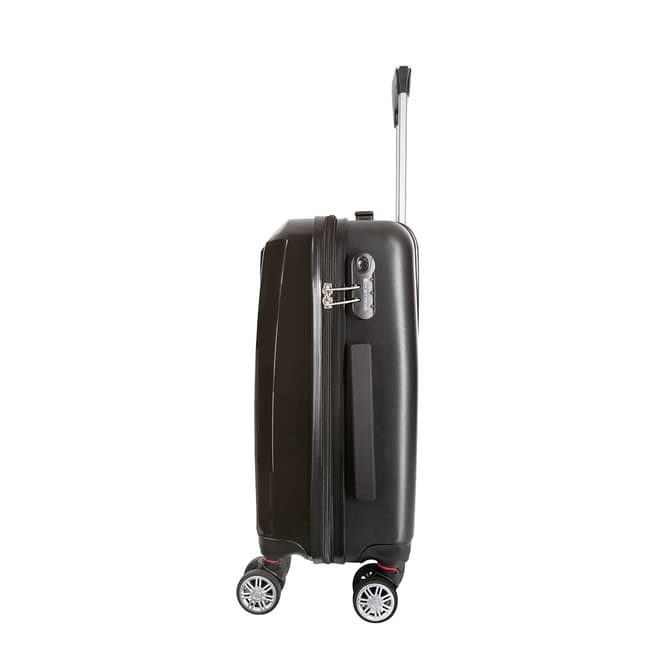 Black Southport 8 Wheel Suitcase 56cm - BrandAlley