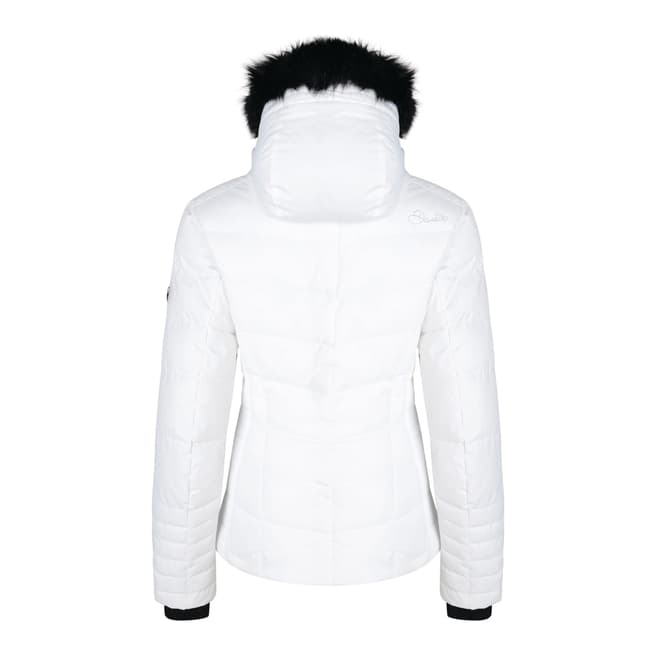 White Curator Luxe Ski Jacket - BrandAlley