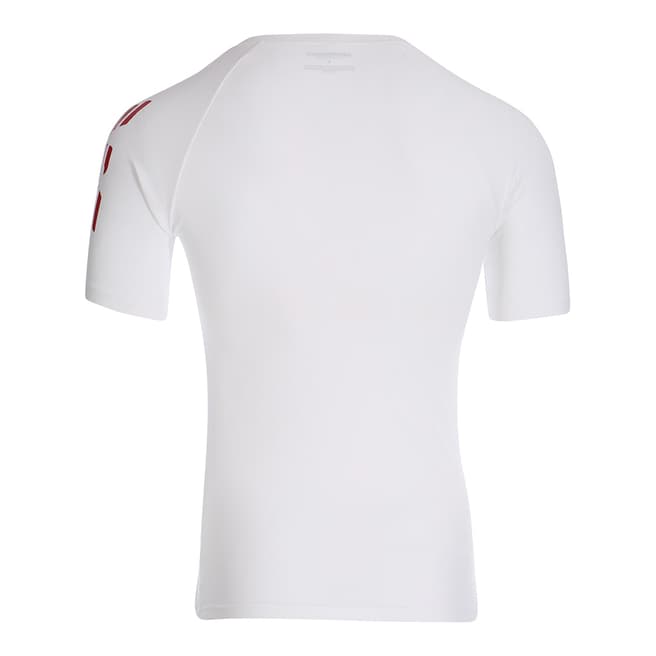 White V Neck Knit T Shirt - BrandAlley