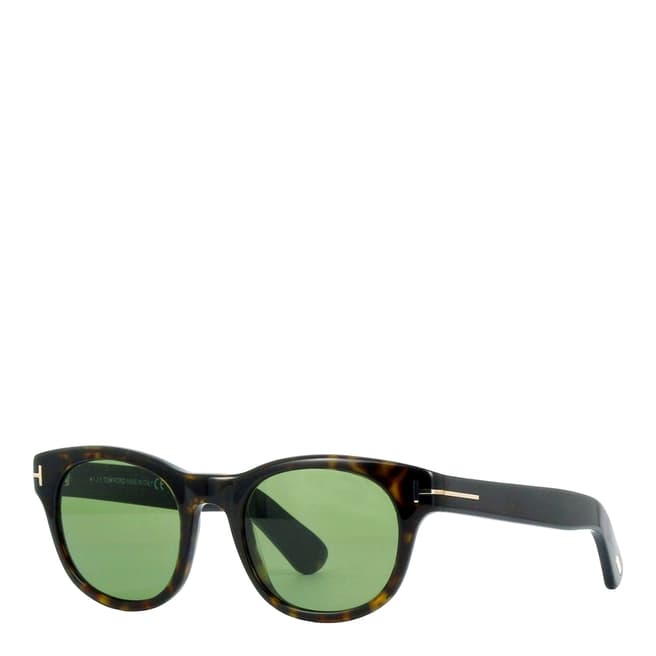 Women's Havana/Green Sunglasses 49mm - BrandAlley