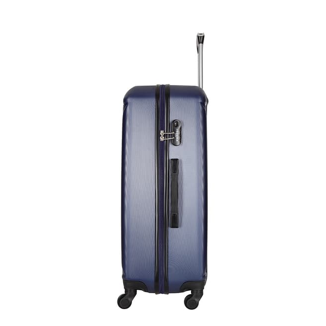 Marine Blue Levy 4 Wheel Suitcase 60cm - BrandAlley
