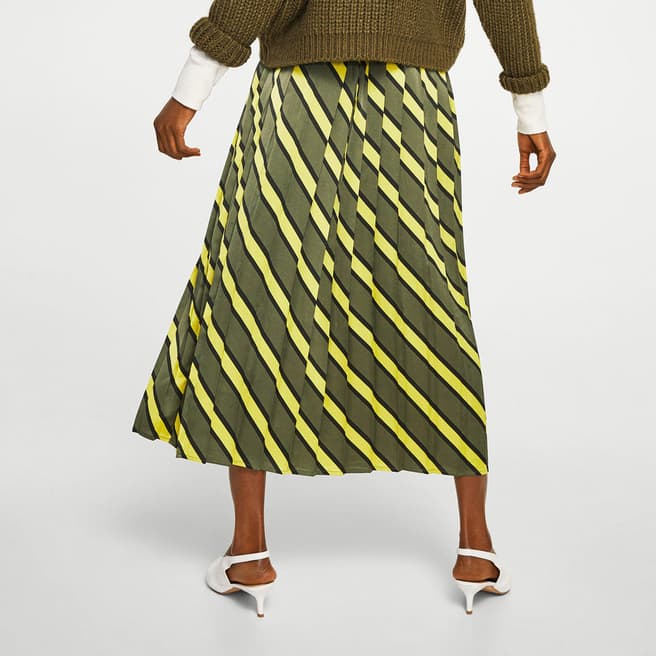 Stripes pleated skirt - BrandAlley