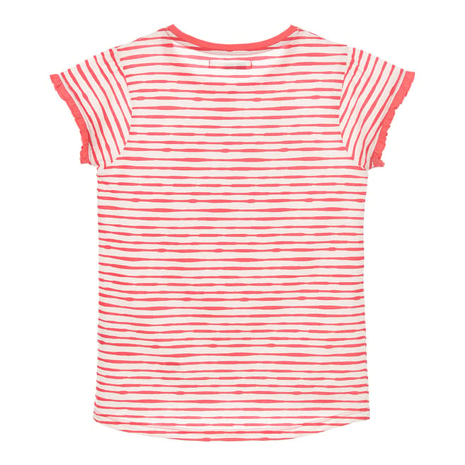 Girls Coral Tropical T Shirt - BrandAlley