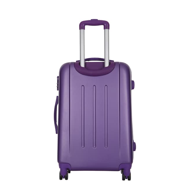 Violet 8 Wheel Hills Suitcase 60cm - BrandAlley