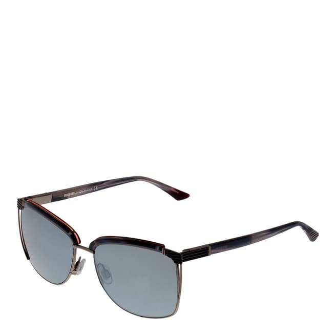 Women's Silver Multi Square Sunglasses 56mm - BrandAlley