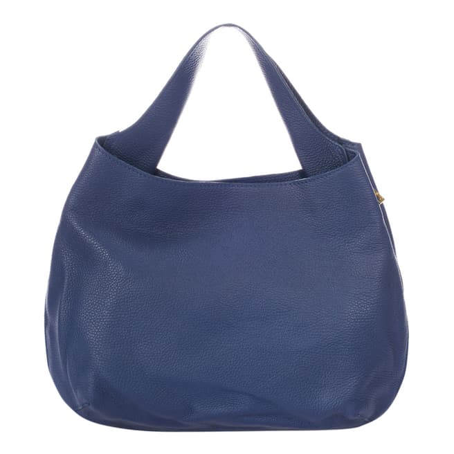 Royal Blue Slouch Top Handle Bag - BrandAlley
