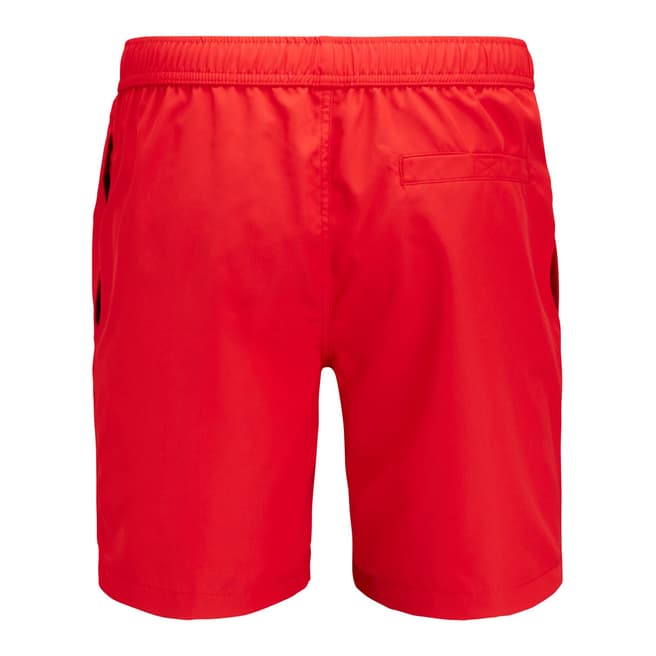 Poppy Red Sebastian Swim Shorts - BrandAlley