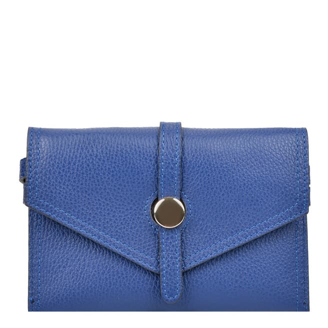 Blue Leather Waist Bag - BrandAlley