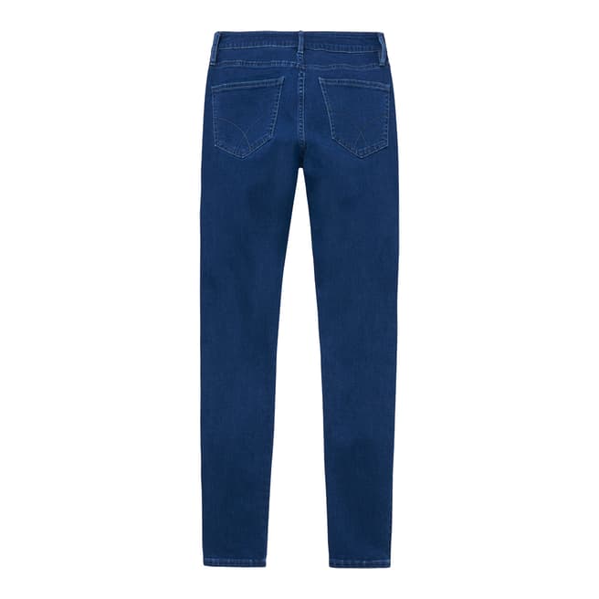 Blue Denim Drain Pipe Skinny Jeans - BrandAlley