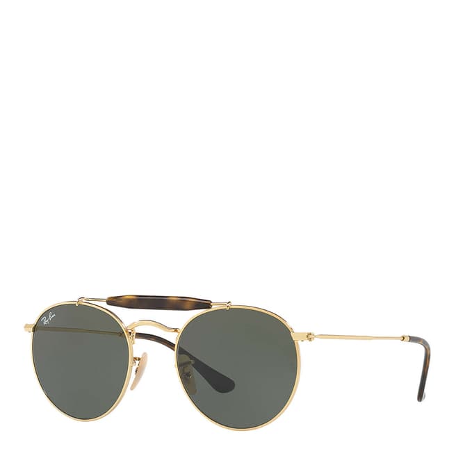 Unisex Gold Sunglasses 50mm - BrandAlley