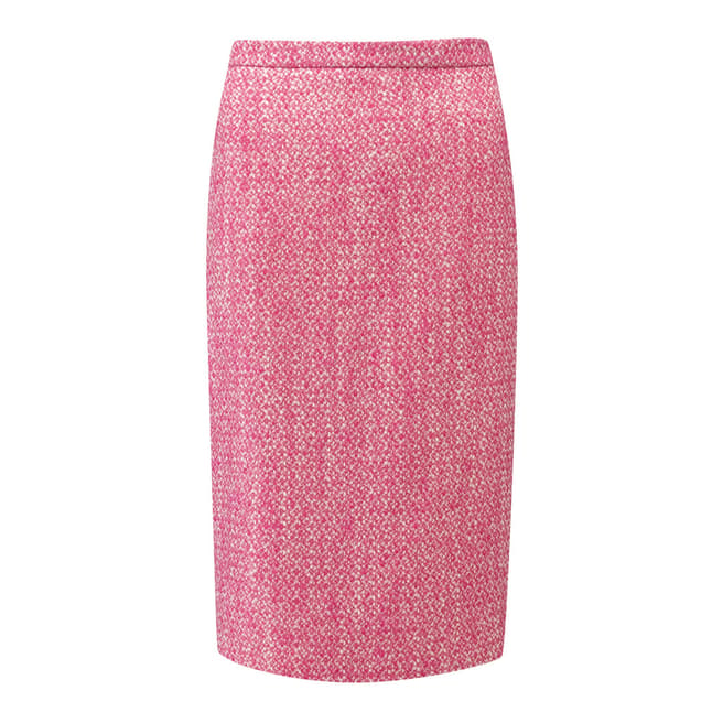 Pink Wool Pencil Skirt - BrandAlley
