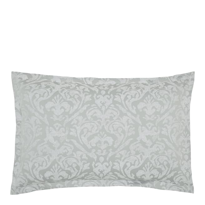Sibyl Oxford Pillowcase, Silver - BrandAlley