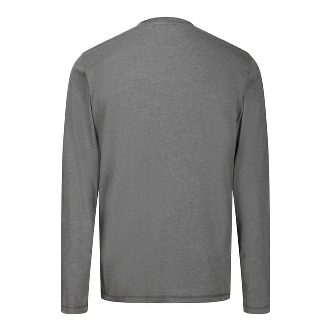 Grey Karter Long Sleeve T Shirt - BrandAlley