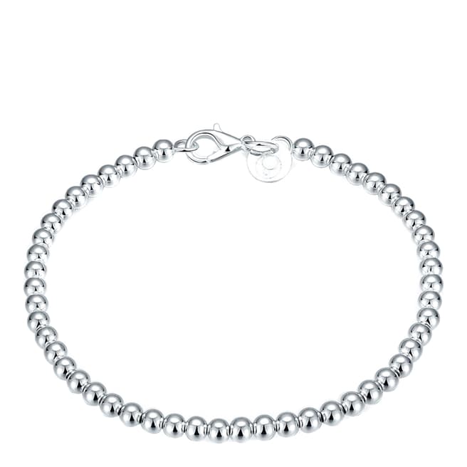Silver Plated Bead Bracelet - BrandAlley