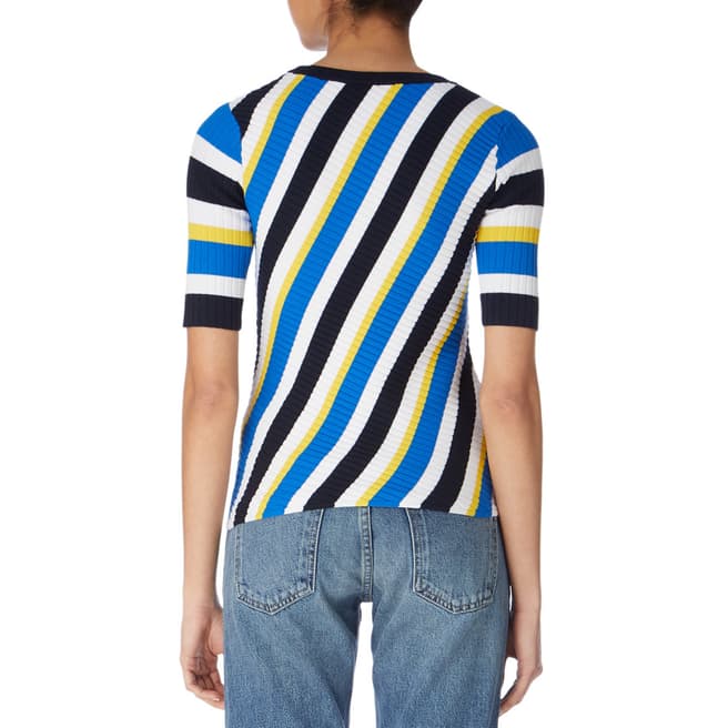 Multicolour Stripe Knit Top - BrandAlley