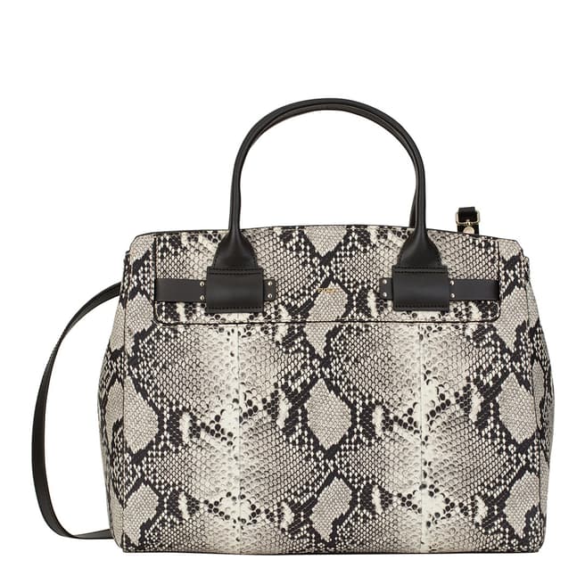 Grey Snake Lucky Large Tote Bag - BrandAlley