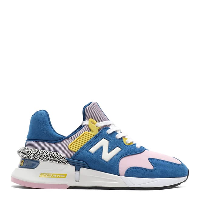 Blue & Pink 997 Sport Sneakers - BrandAlley