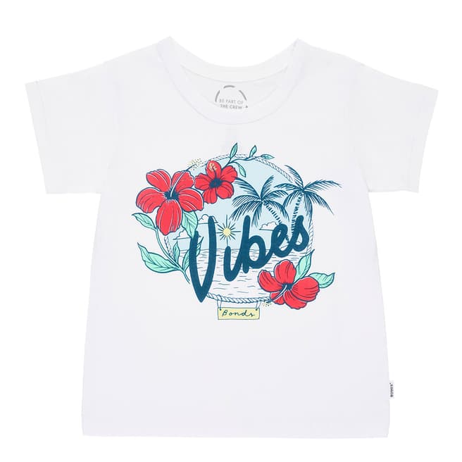 White Island Vibes logo Tee - BrandAlley