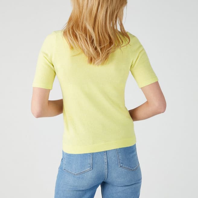 Lime Cashmere T-Shirt - BrandAlley
