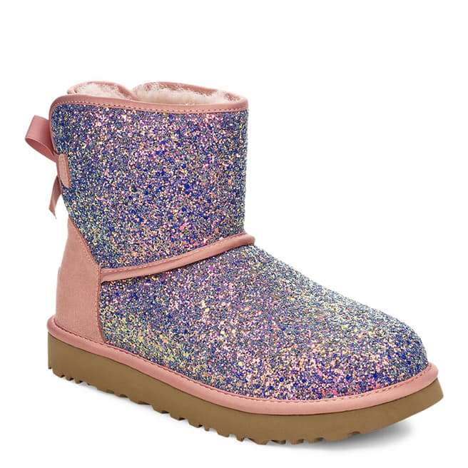 Pink Multi Cosmos Classic Mini Bow Boot - BrandAlley