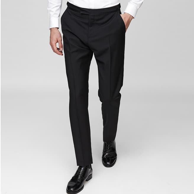 Black Mayfair Wool Blend Suit - BrandAlley