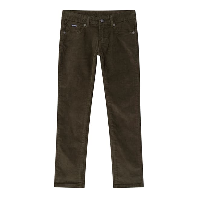 Younger Forest Green Cord Jeans - BrandAlley