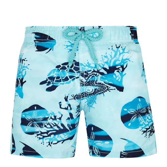 Boy's Horizon Ocean Currents Swim Shorts - BrandAlley