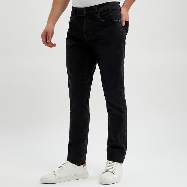 Black Ronnie Comfort Stretch Jeans - BrandAlley