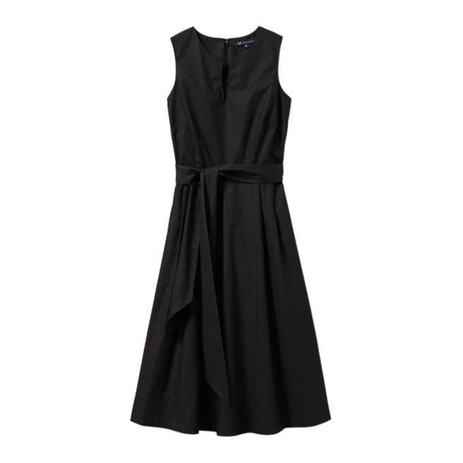 Black Notch Neck Sleeveless Dress - BrandAlley