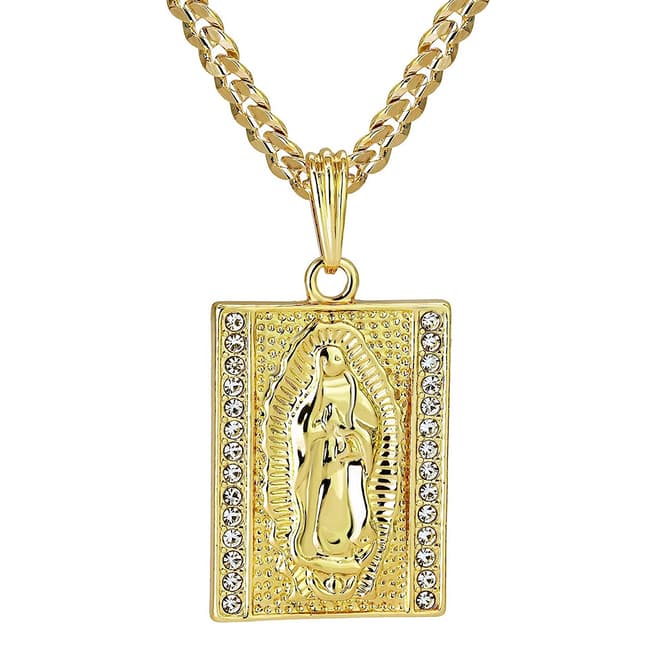 18K Gold Religious Necklace - BrandAlley
