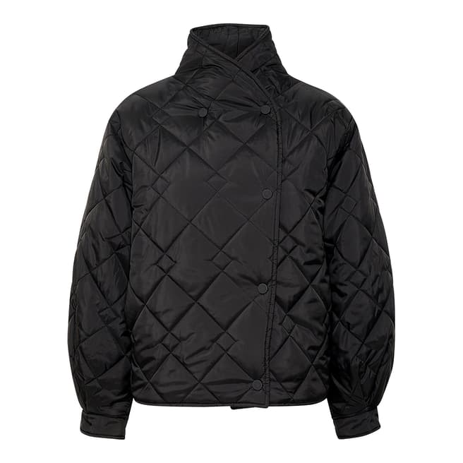 Black Molli Quilted Jacket - BrandAlley