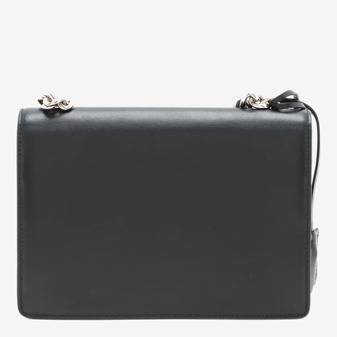 Prada Black 2017 Soft Calf Leather Flap Crossbody Bag With Clasp Lock ...