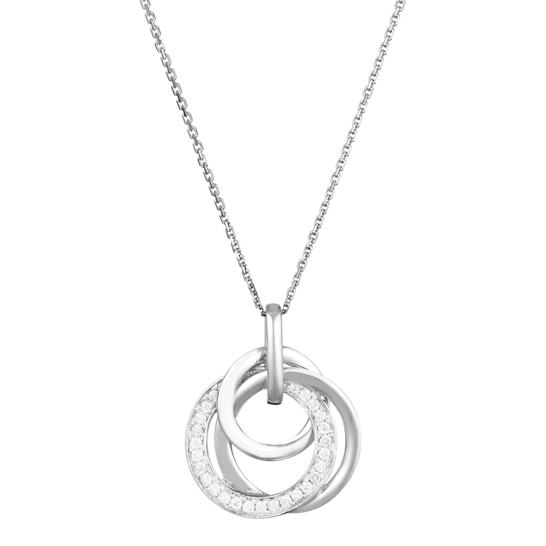 Silver Ceuta" Diamond Necklace