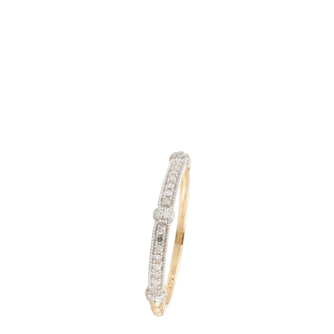 Gold "Kota" Diamond Ring