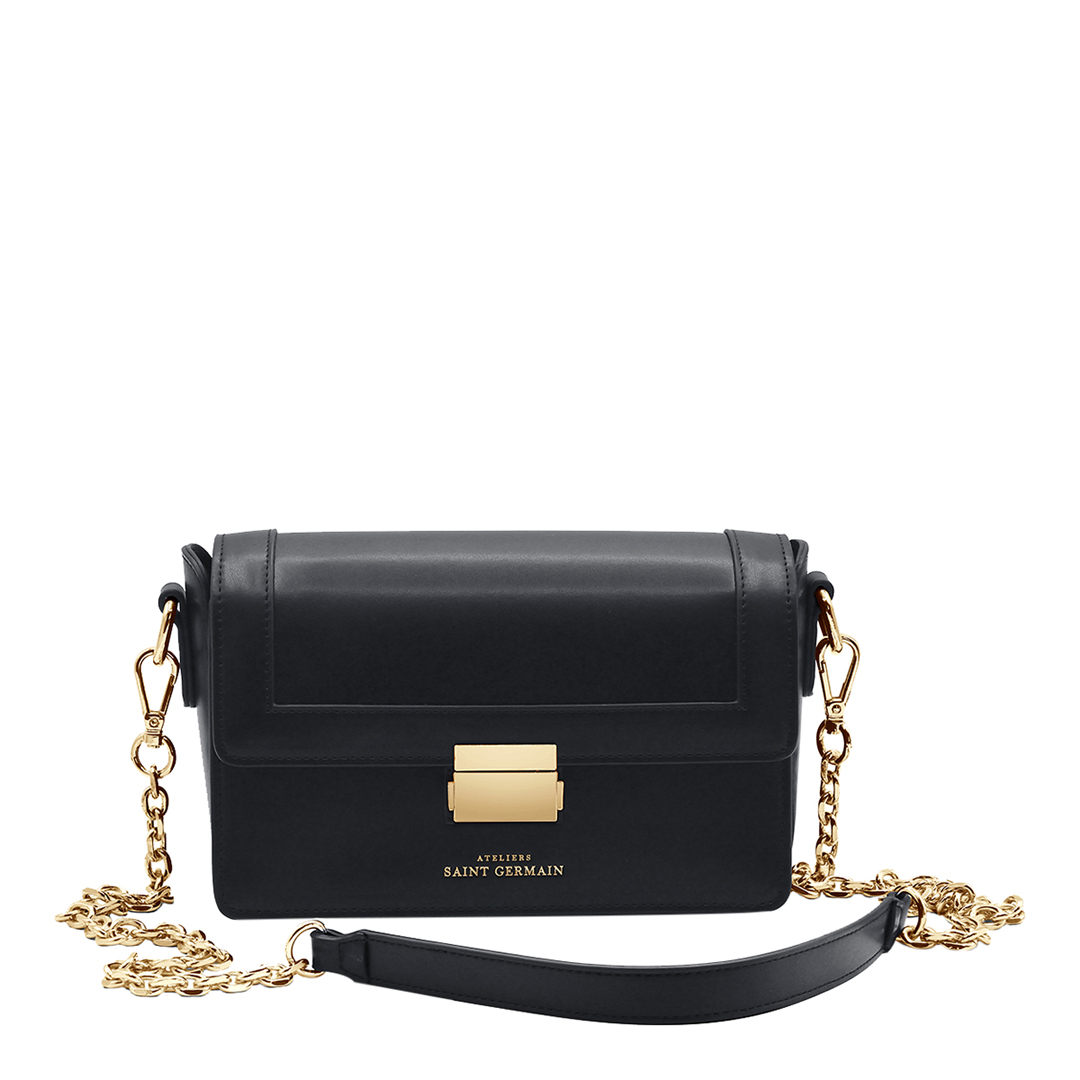 Black Saint Cloud' Baguette Bag