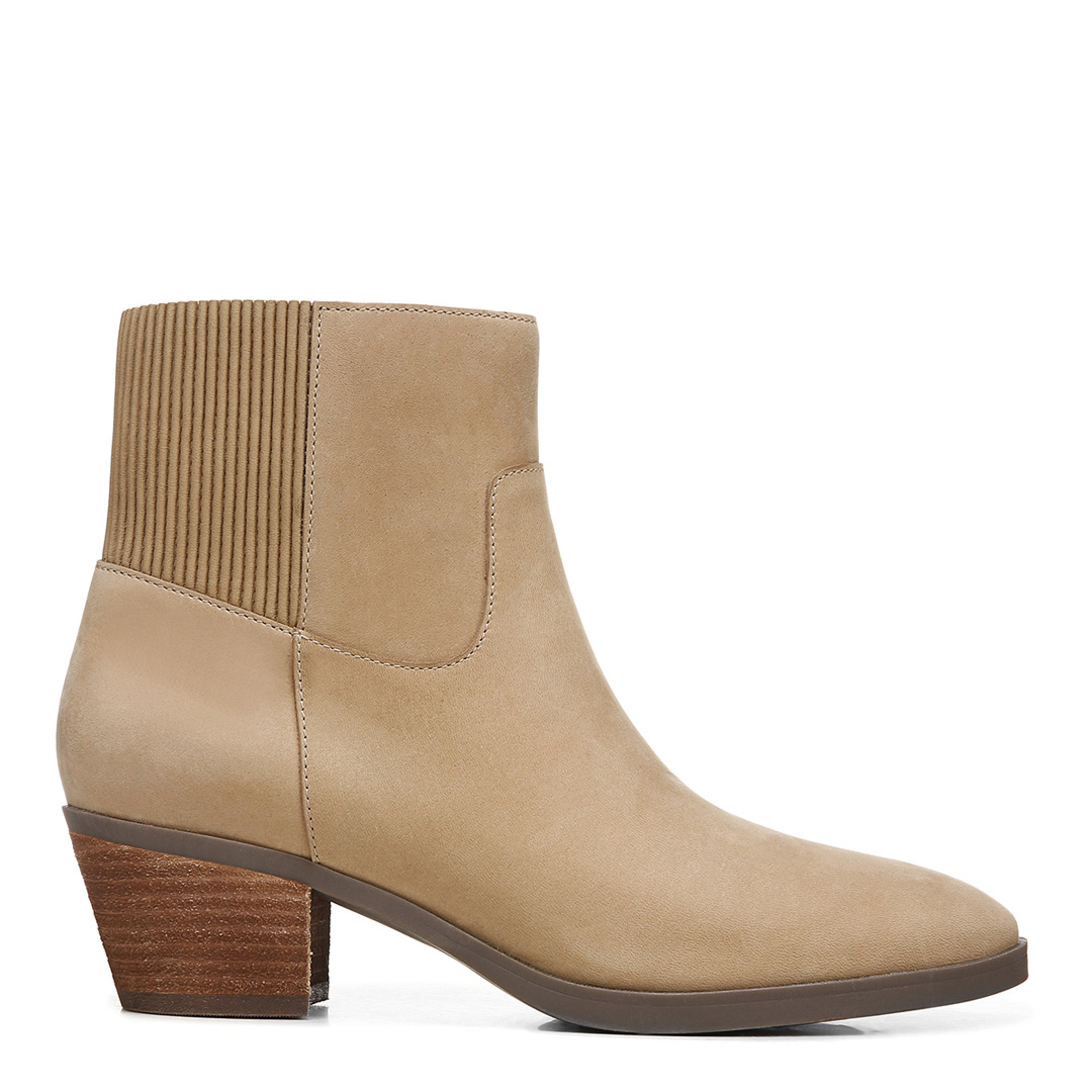 Beige Shantelle Leather Western Boot