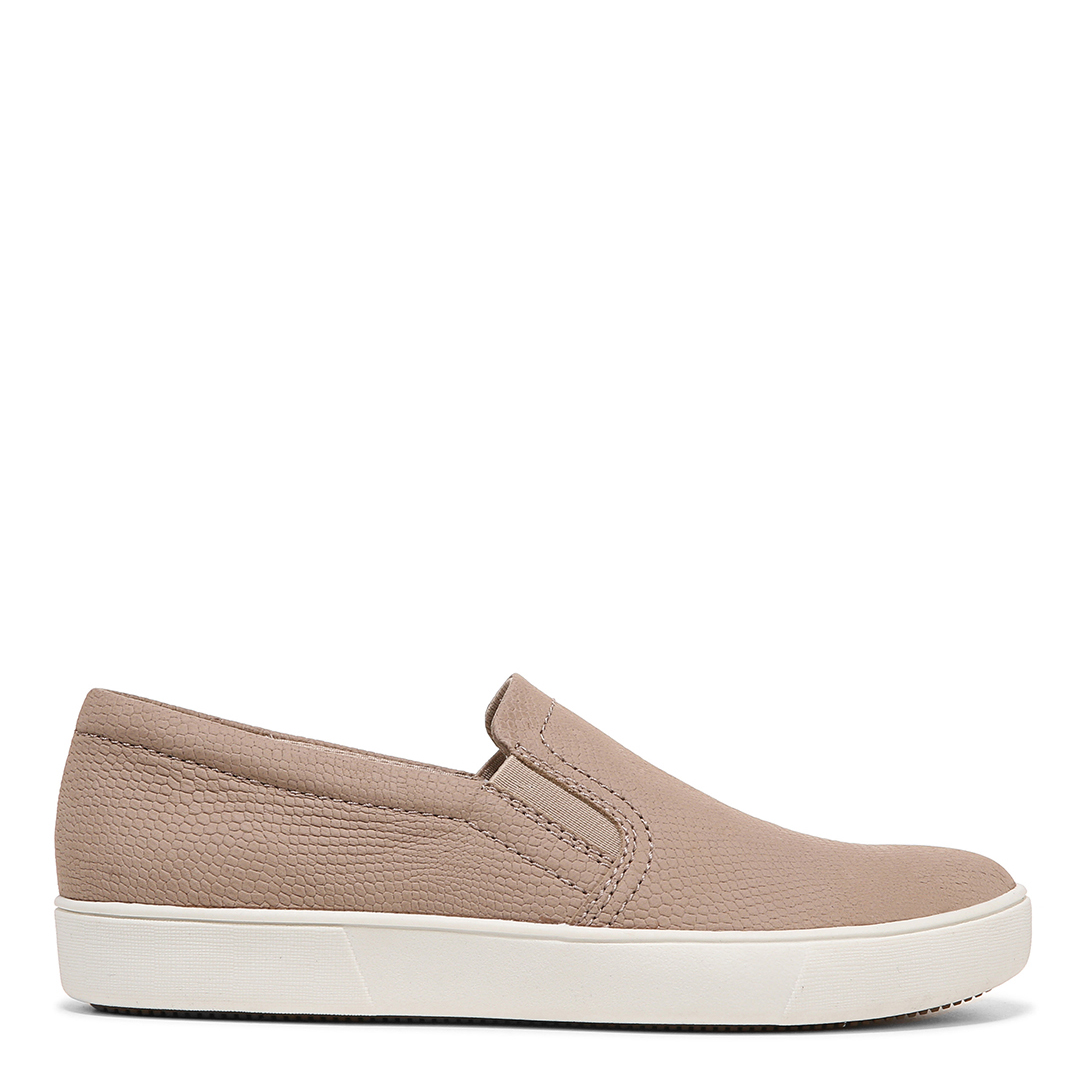 Beige Leather Marianne Slip On Trainers