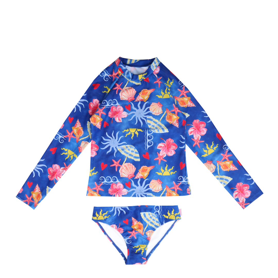 Navy Seashell Teen Surf Set