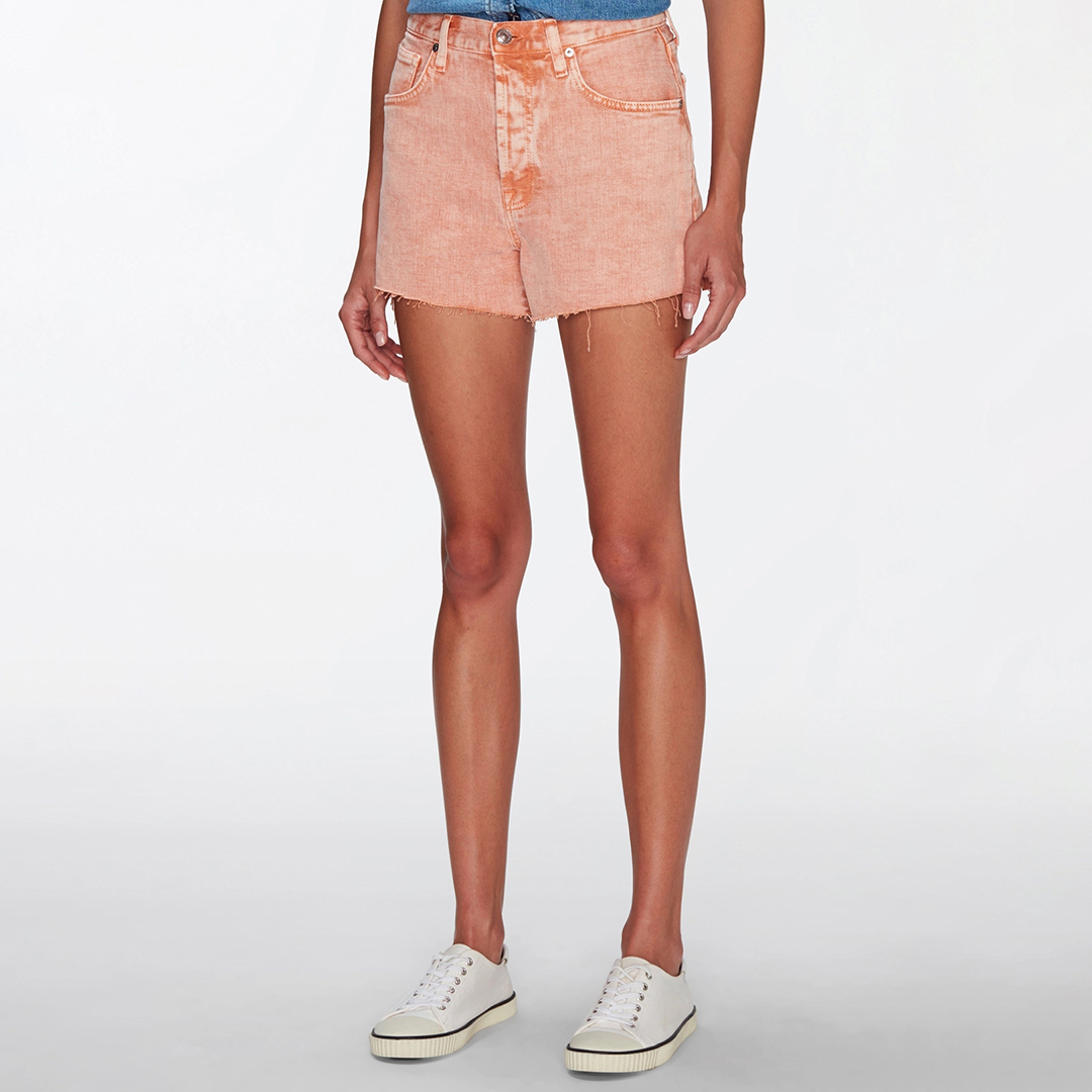 Orange Ruby Denim Shorts