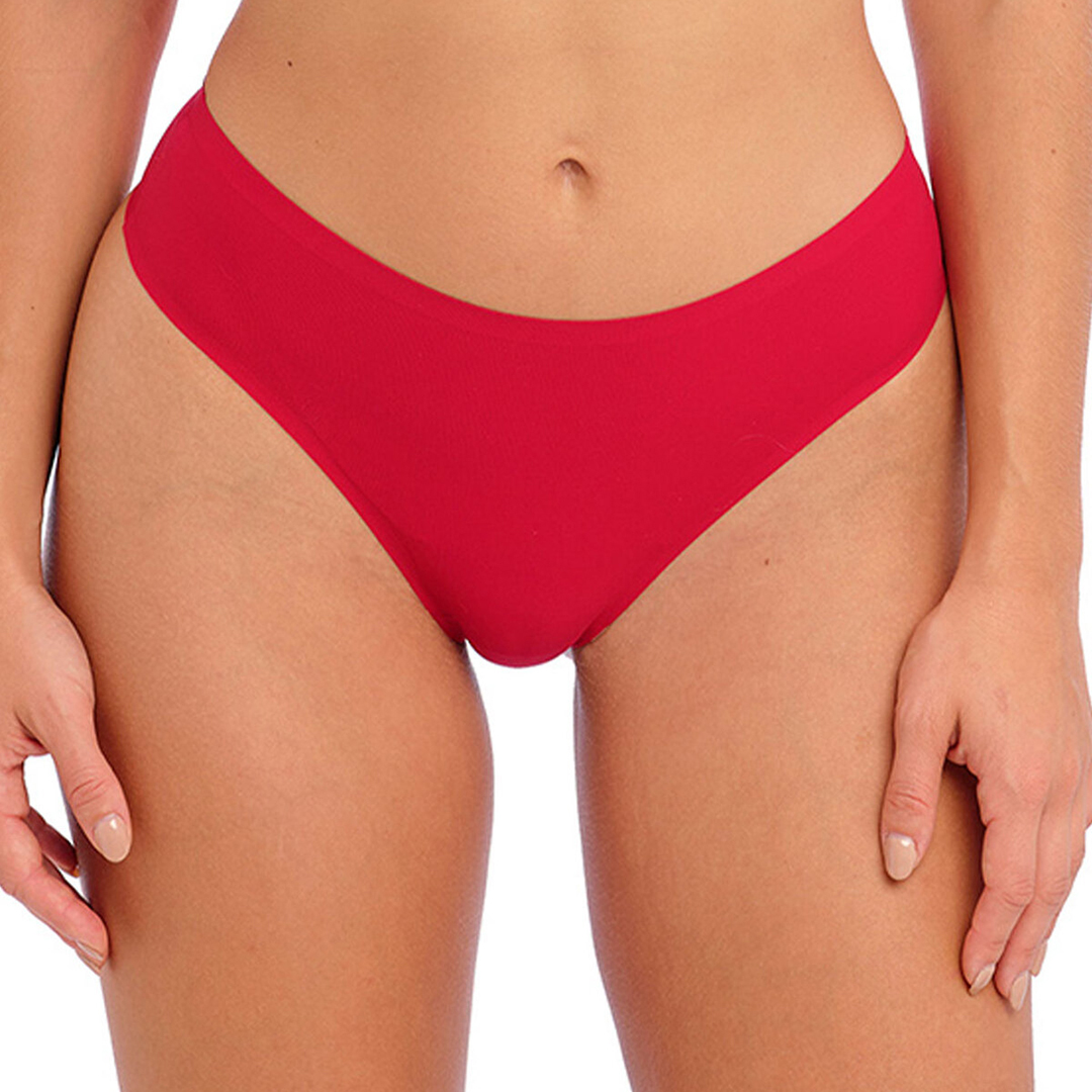 Red Smoothease Invisible Stretch Thong