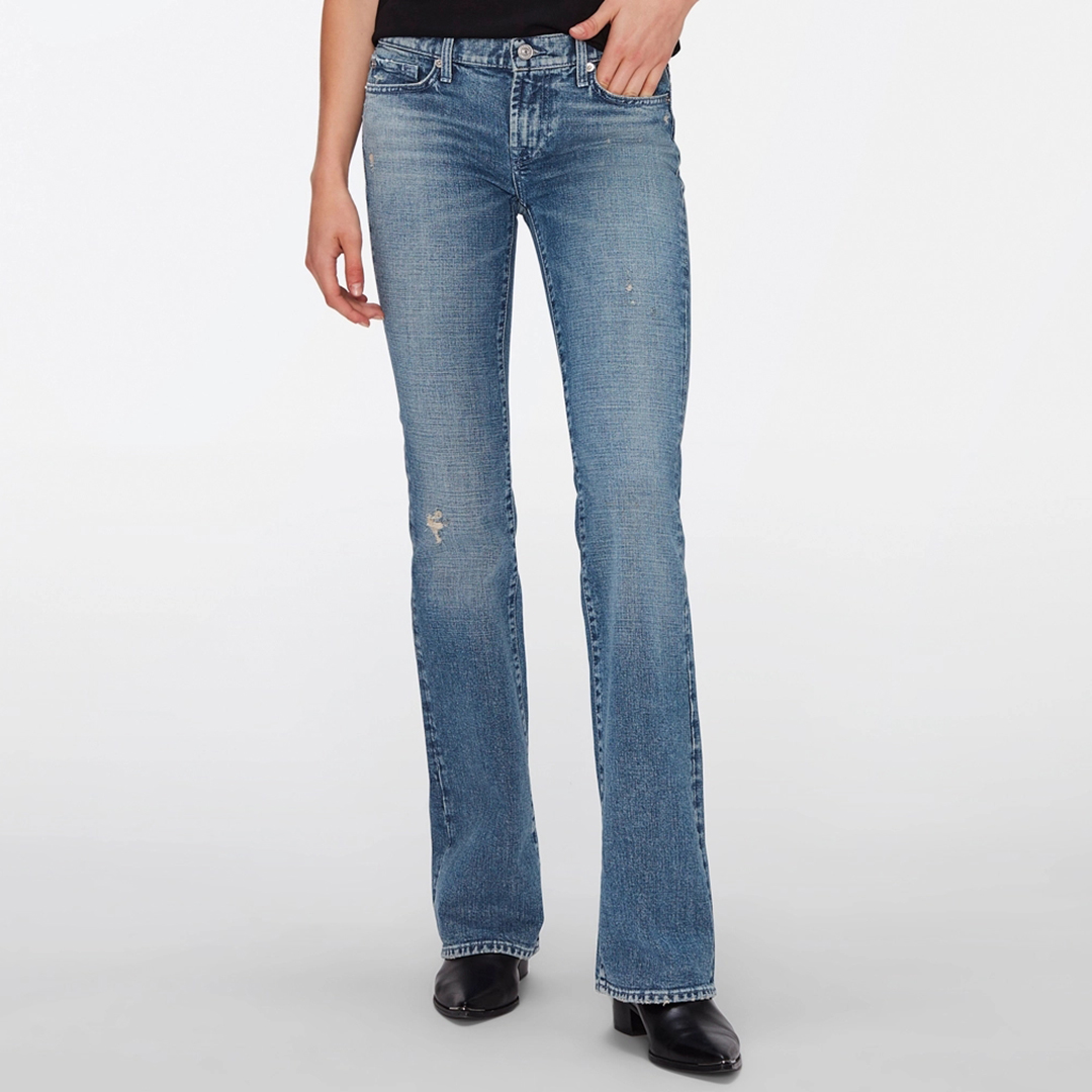 Blue Maribel Bootcut Jeans