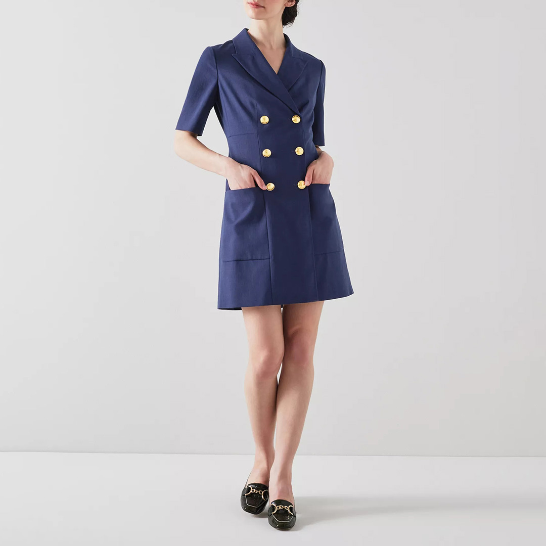 Navy Kennedy Dress