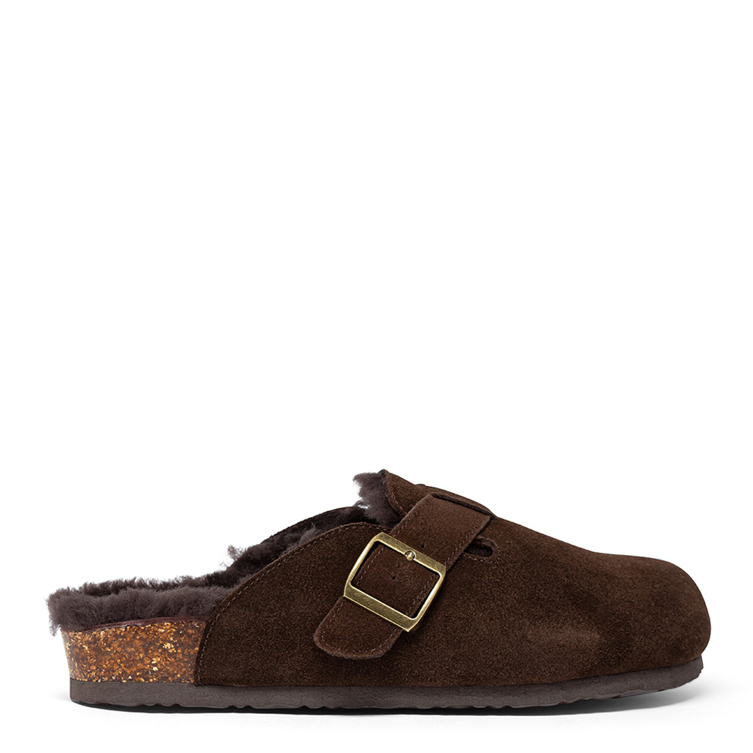 Men's Brown Clog Sandal Slippers