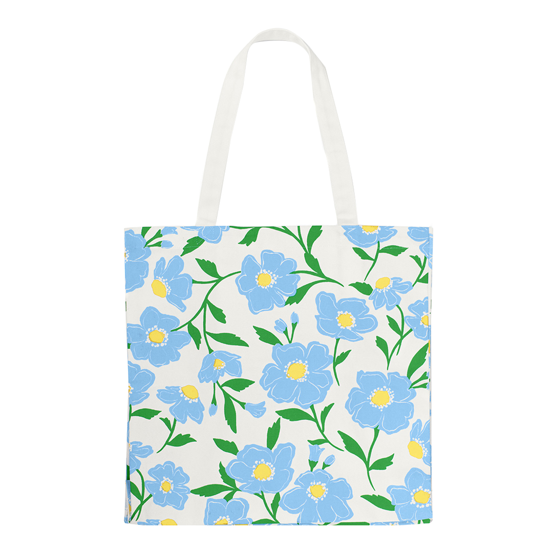 Canvas Book Tote Sunshine Floral