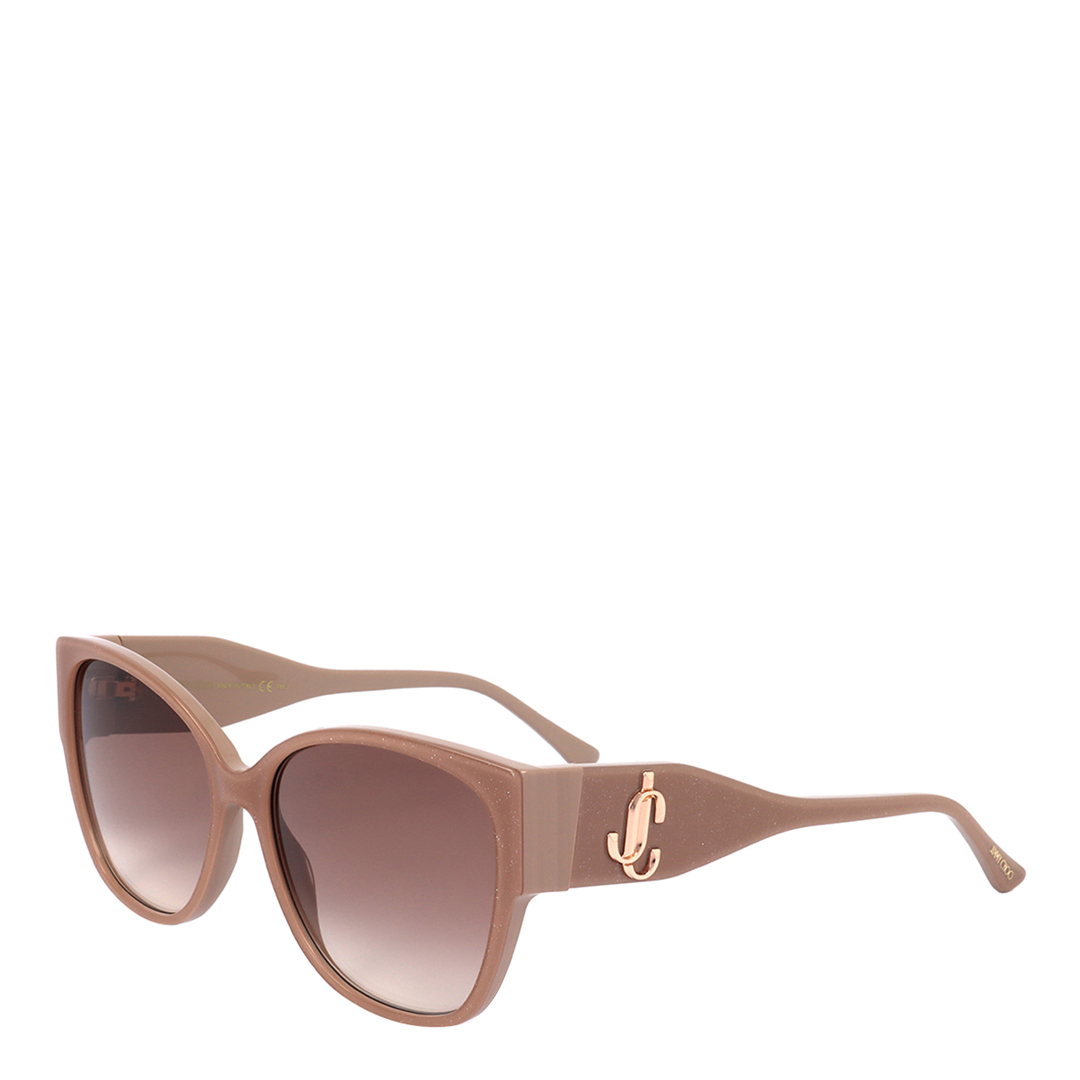 Nude Square Sunglasses 58mm