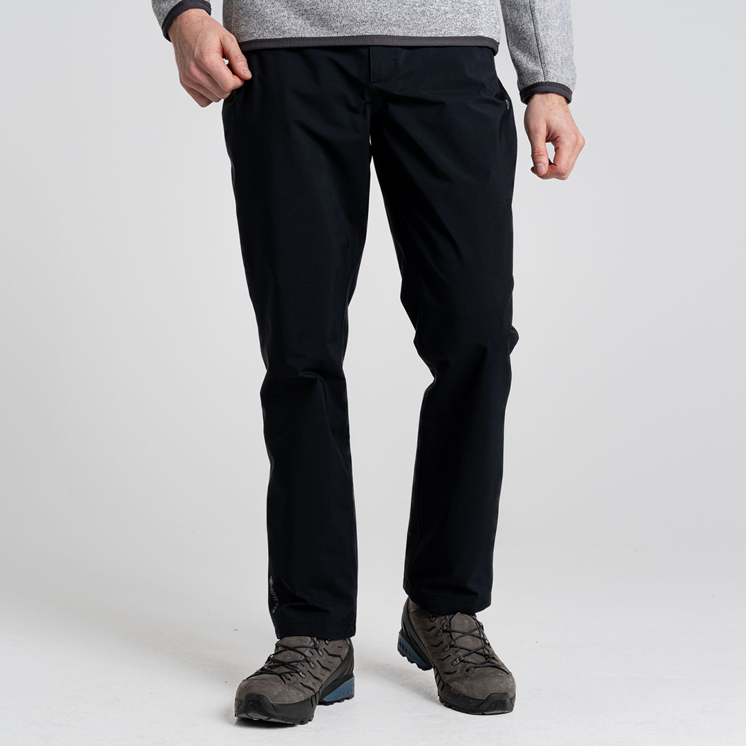 Black Nogales Waterproof Trousers