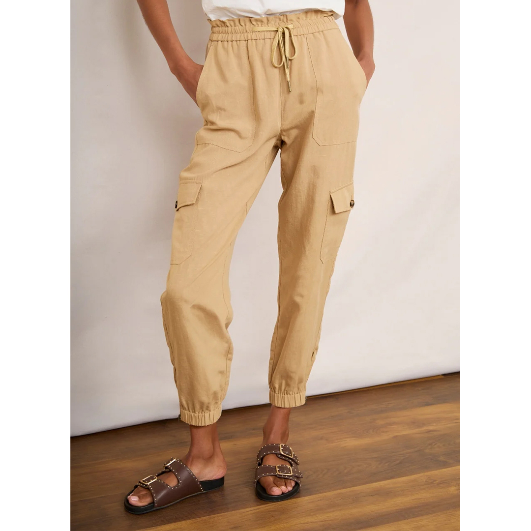 Tan Aniyah Cargo Trouser