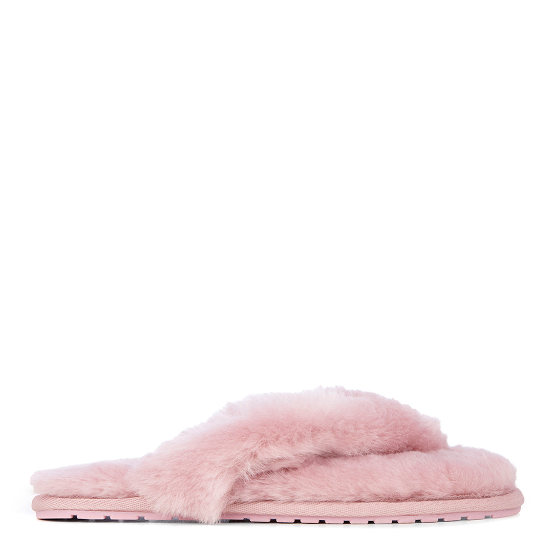 Pink Pitta Sheepskin Slippers