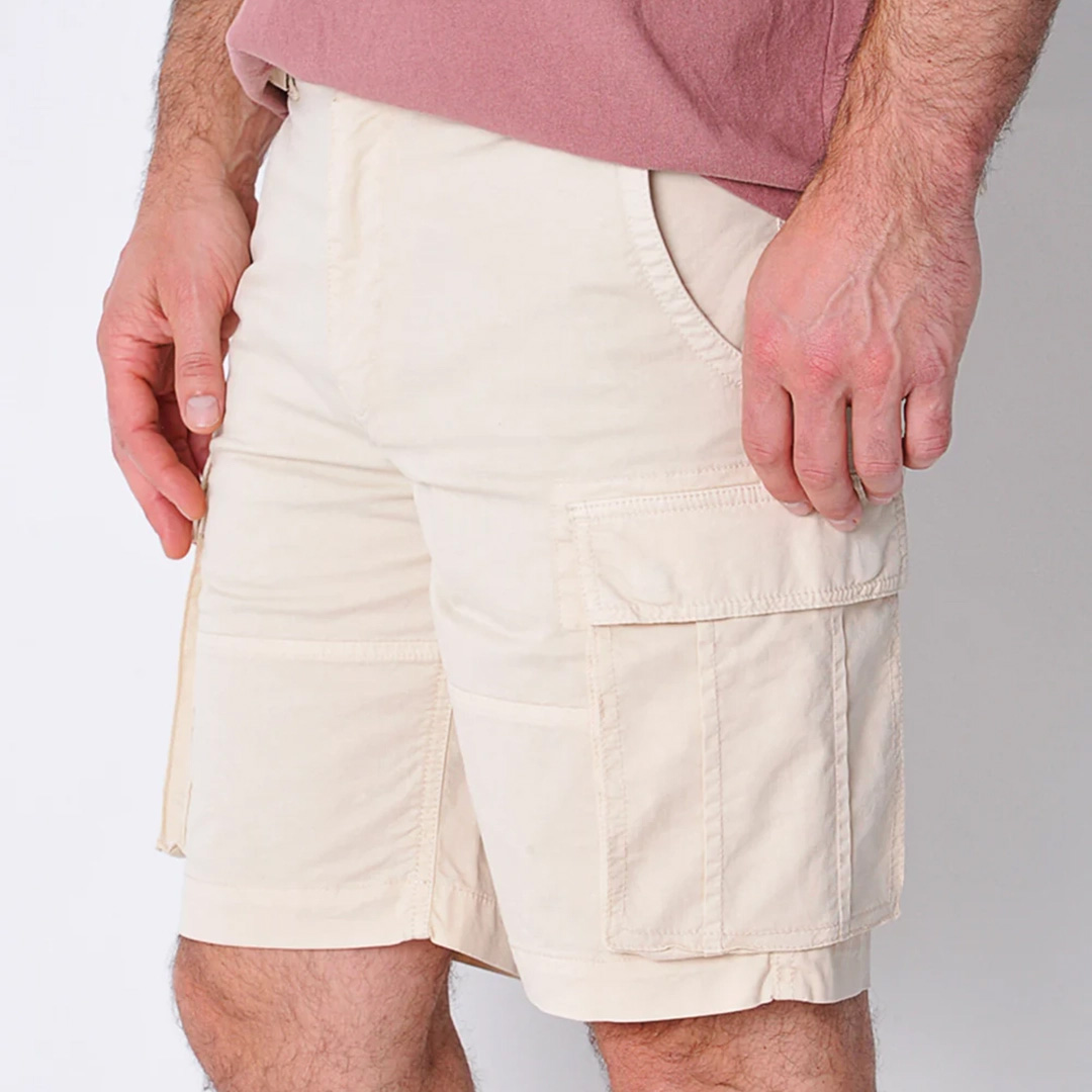 Cream Northleigh Cargo Shorts