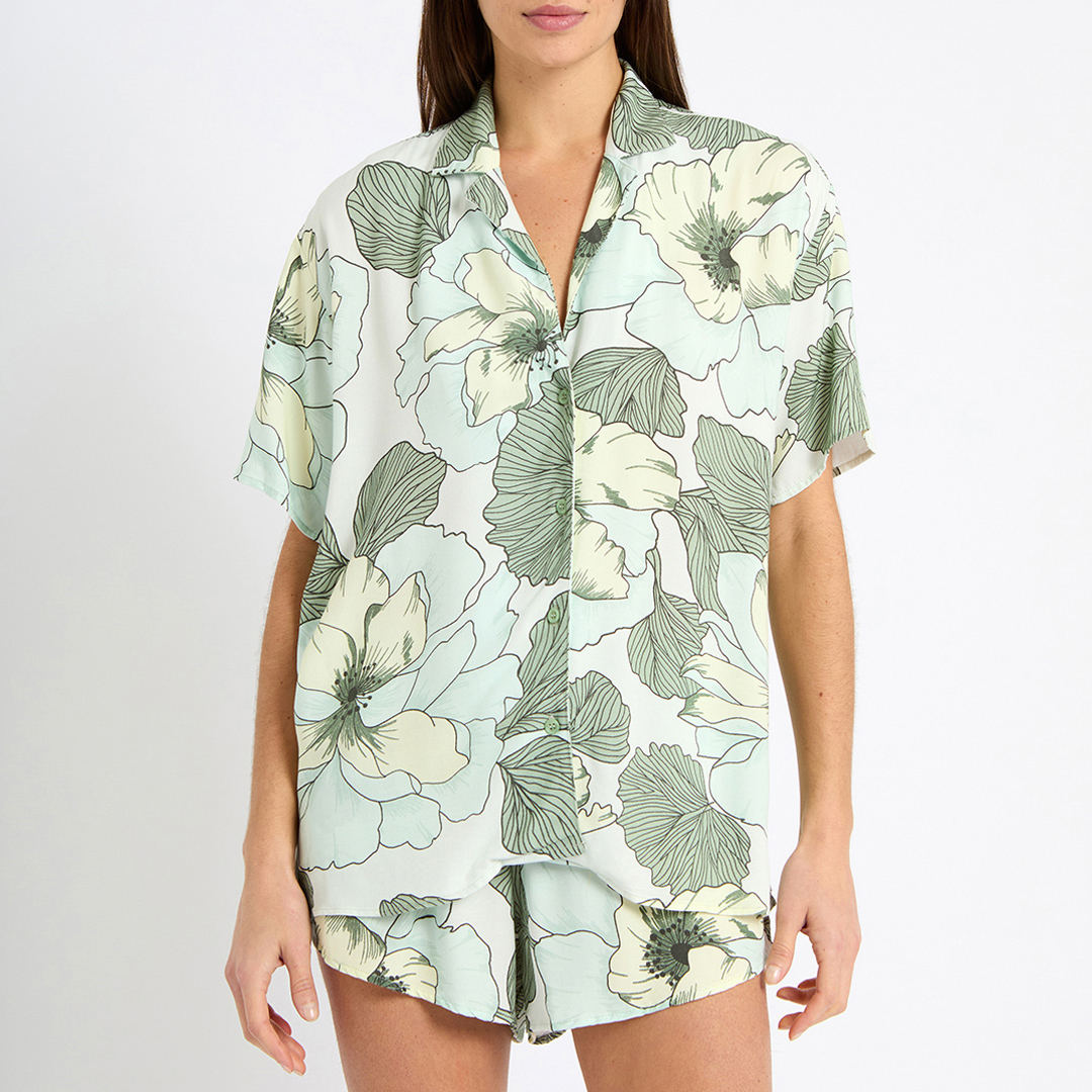 Mint Green Lily Slumbers Pyjama Set